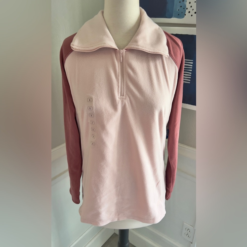 NWT Columbia Active Fit Fleece Quarter-Zip Pullover